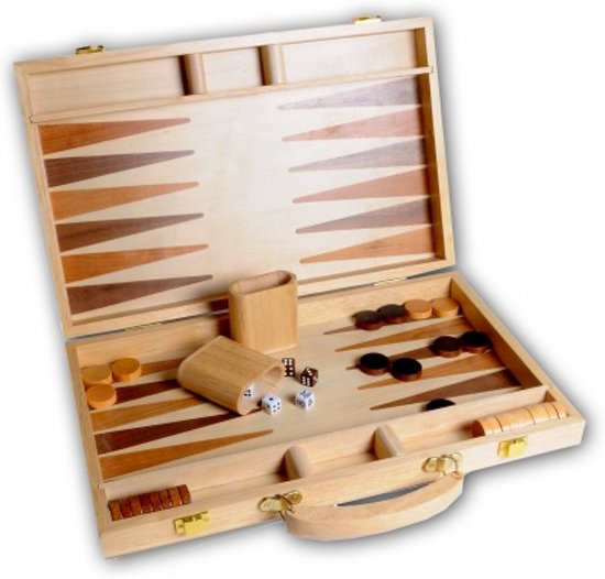 Afbeelding van het spel Longfield Games Backgammon Hout 48x38cm