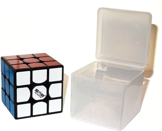 Thumbnail van een extra afbeelding van het spel Qiyi - The New Thunderclap - 3x3x3 Speedcube - Zwarte kubus - incl. gratis verzenden