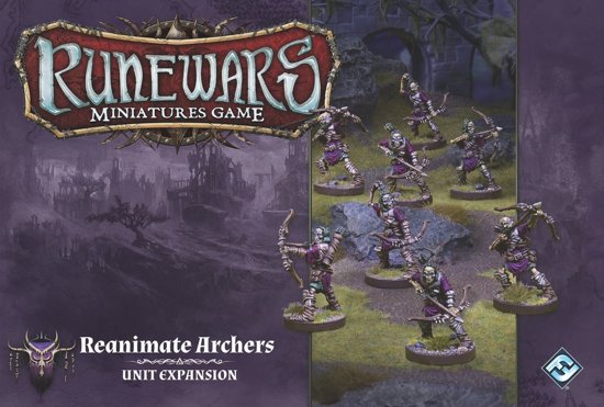 Afbeelding van het spel RuneWars Reanimate Archers Unit Uitbreiding