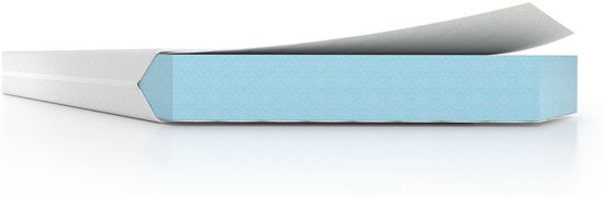 PerfectRookie© matras- 15 cm Dik - Betaalbaar Kwaliteitsmatras - 80x200cm - SkyCell Schuim SG25