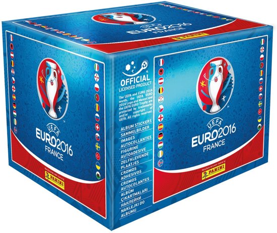 Afbeelding van het spel EURO 2016 STICKERS Display