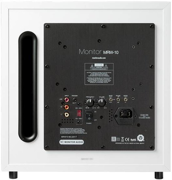 Monitor Audio Monitor MRW-10 Wit - Actieve Subwoofer
