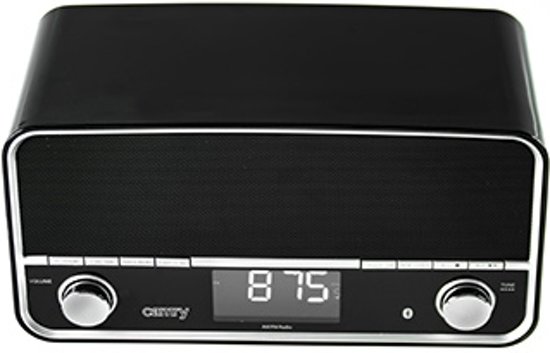 Camry CR1151b - USB Radio - zwart - bluetooth - LCD scherm