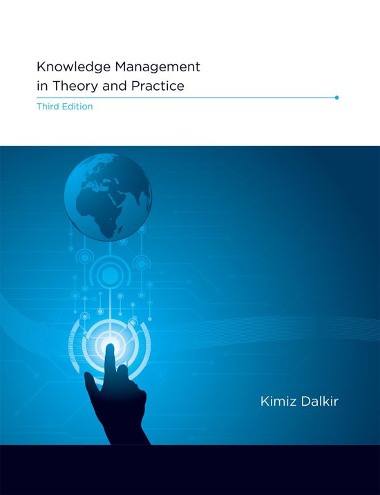 Summary Knowledge Management (Lecture material   notes   additional info from the book)