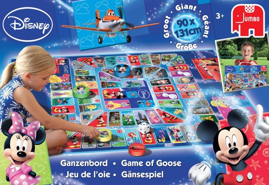 Disney Ganzenbord - Vloerspel