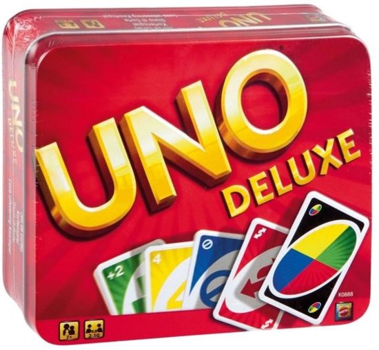 Afbeelding van het spel Mattel Uno Kaartspel Deluxe