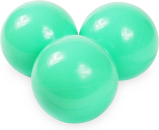 Ballenbak ballen mint (70mm) voor ballenbak 100 stuks