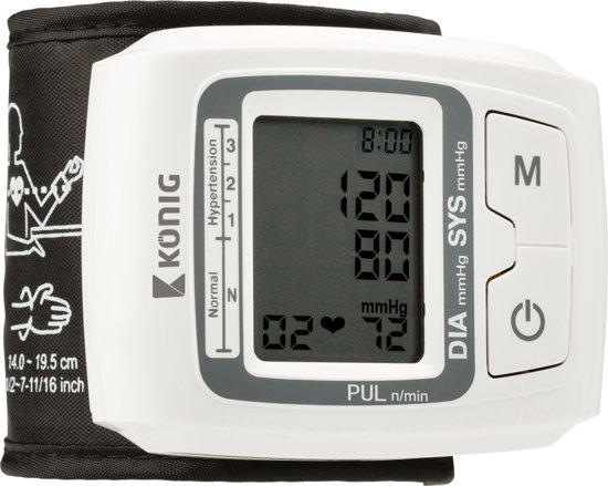 König HC-BLDPRESS12 Pols Automatisch bloeddrukmeter