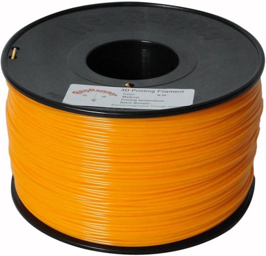 1.75mm oranje ABS filament