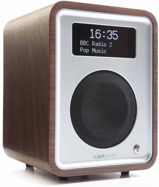 Ruark Audio R1 mk3 - tafelradio - DAB+ - Bluetooth - Walnoot