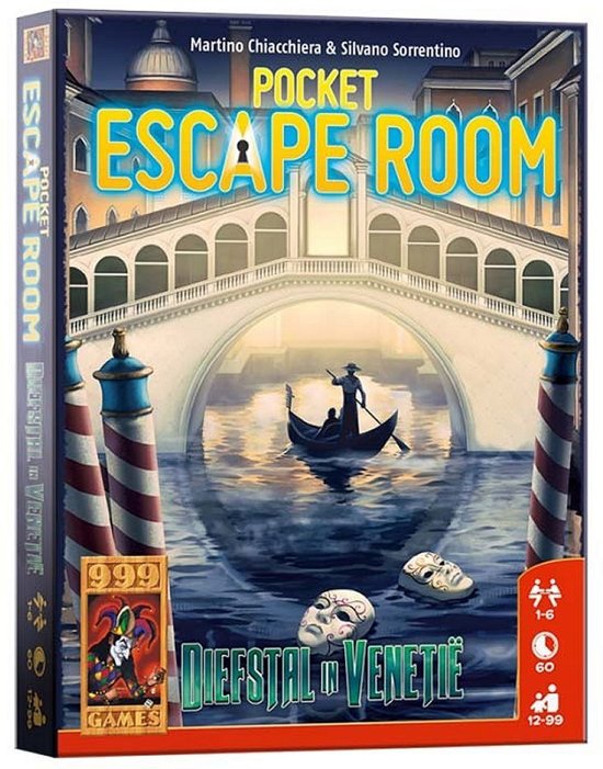Pocket Escape Room Diefstal Venetië