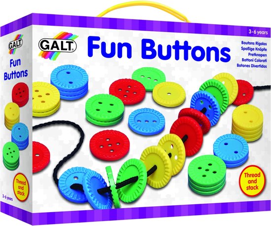 Afbeelding van het spel Galt - Play & Learn - Pretknopen