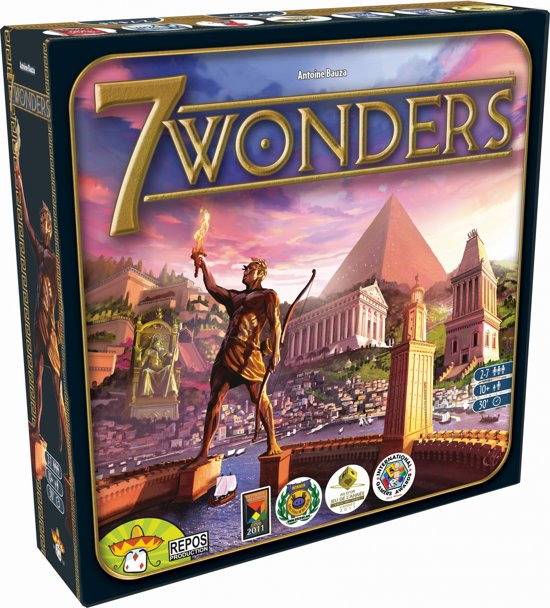 Afbeelding van het spel Repos Production Gezelschapsspel 7 Wonders