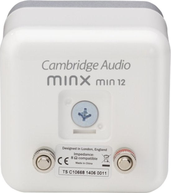 Cambridge Audio Minx Min 12 Wit (per stuk)