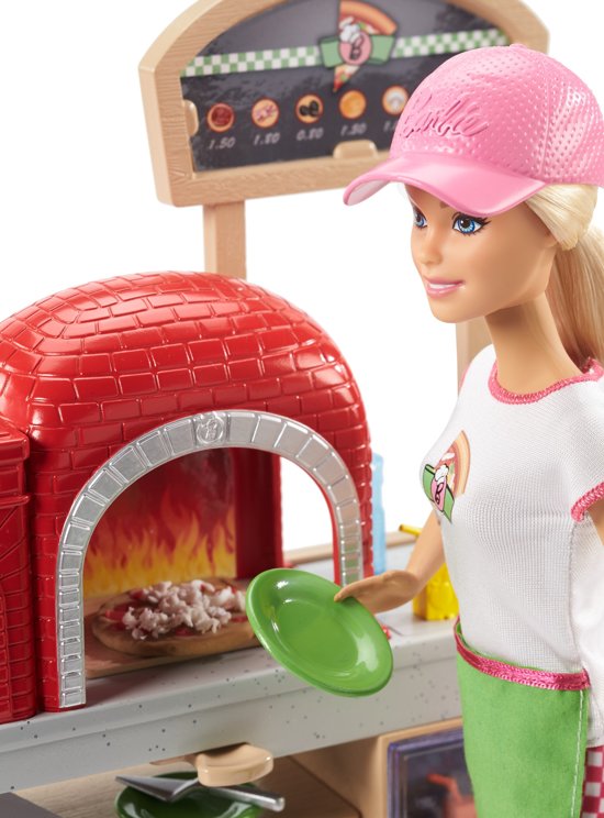 Barbie Pizzabakker Speelset