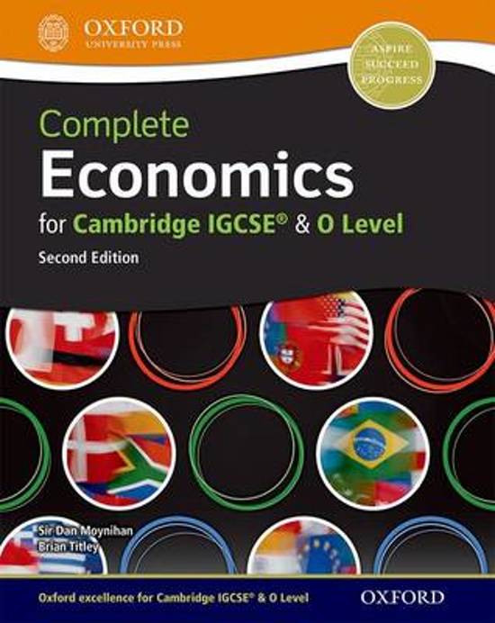 Economics - International specialisation and Trade 
