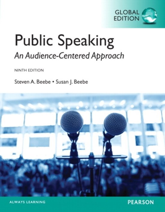 Beebe: Public Speaking: An Audience-Centered Approach, Global Edition