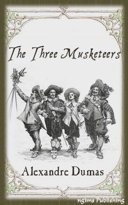 the three musketeers book cover