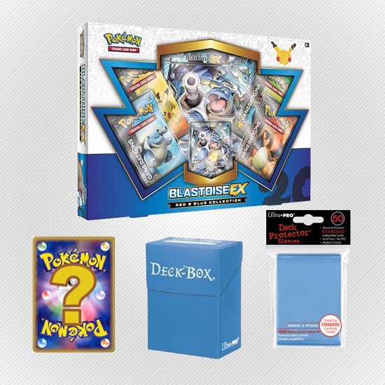 Afbeelding van het spel Pokemon kaarten TCG - Blastoise EX - Blue Set