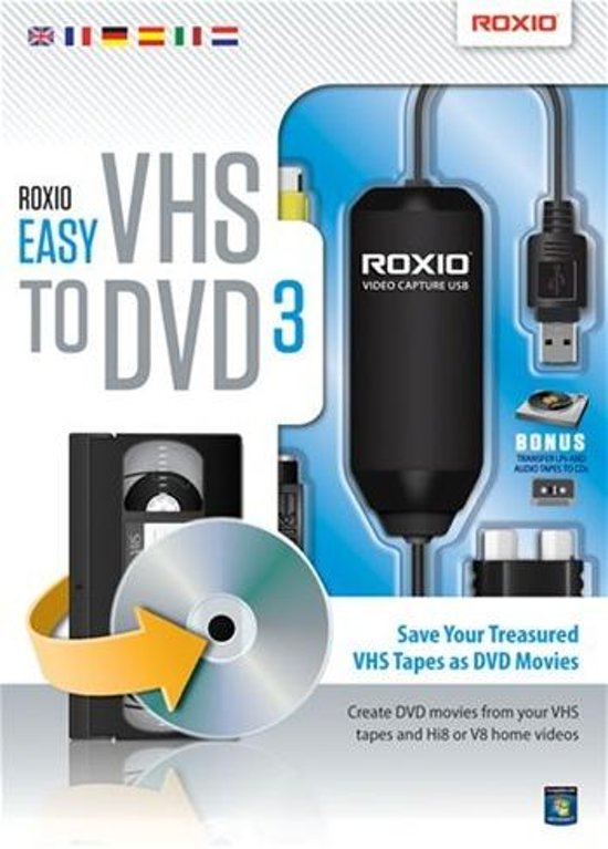 Roxio Easy VHS to DVD Plus 4.0.4 SP9 for android instal