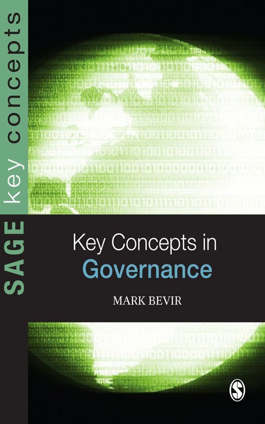 Samenvatting Bevir (2009) Key Concepts in Governance
