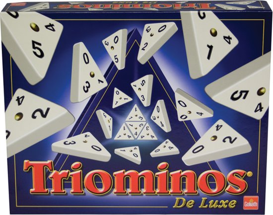 Thumbnail van een extra afbeelding van het spel Triominos De Luxe