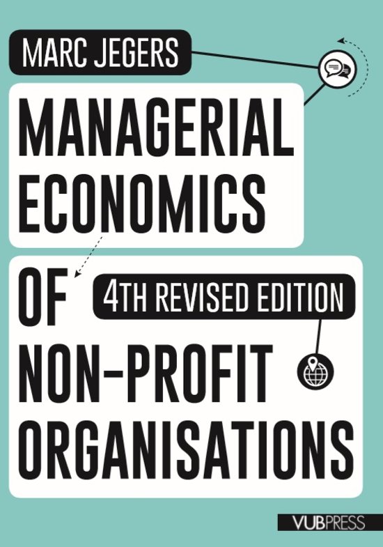Managerial economics of non-profit organisations