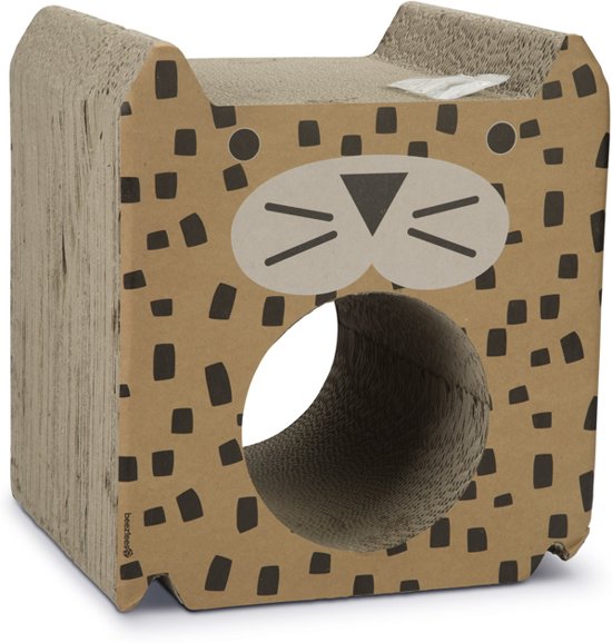 Beeztees Pantira - Kattenspeelgoed - Karton - 35x30x38,5 cm