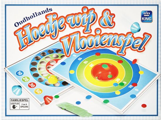 Thumbnail van een extra afbeelding van het spel OUd Hollands Hoedje Wip & Vlooienspel