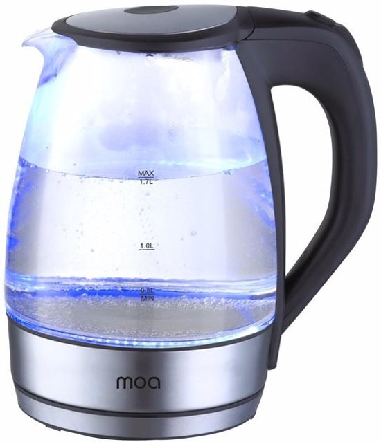 Moa DUTP-749 - Waterkoker - Led verlichting - 1.7 L