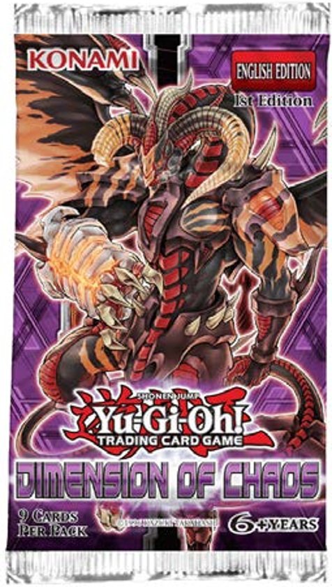 Afbeelding van het spel Yu-Gi-Oh! 3 Booster pakjes Dimension of Chaos