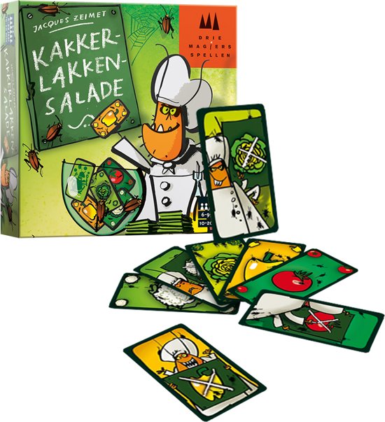 Thumbnail van een extra afbeelding van het spel Kakkerlakken Salade kaartspel
