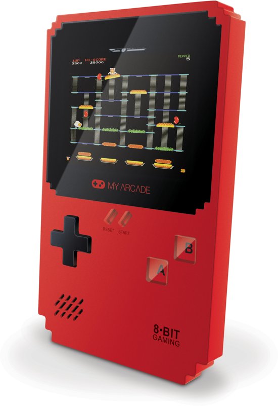 My Arcade Retro Handheld Pixel Classic 8 Data East Hits + 300 Games