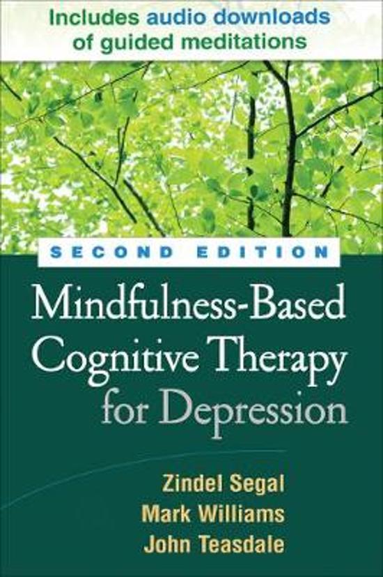 Mindfulness based cognitive therapy for depression