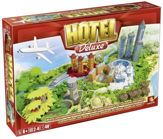 Afbeelding van het spel Asmodee Hotel Deluxe Gezelschapsspel