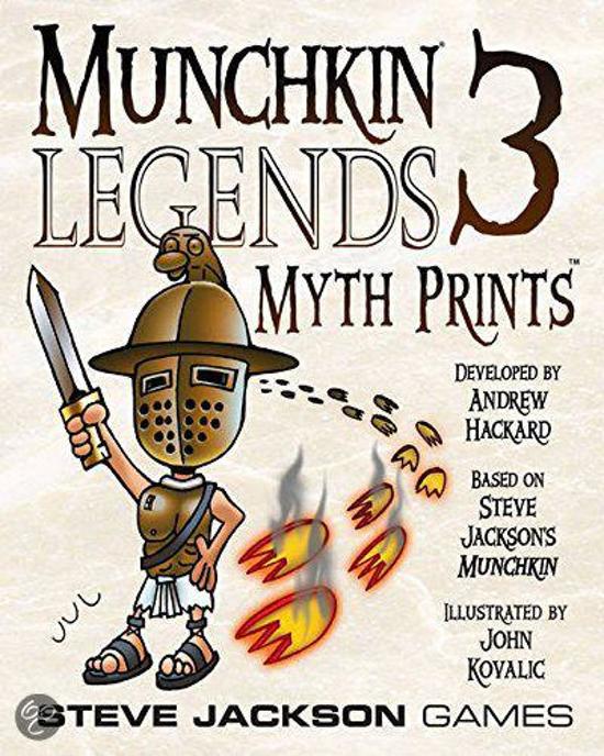 Afbeelding van het spel Munchkin Legends 3 Myth Prints