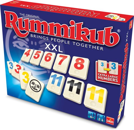 Thumbnail van een extra afbeelding van het spel Rummikub XXL - Gezelschapsspel