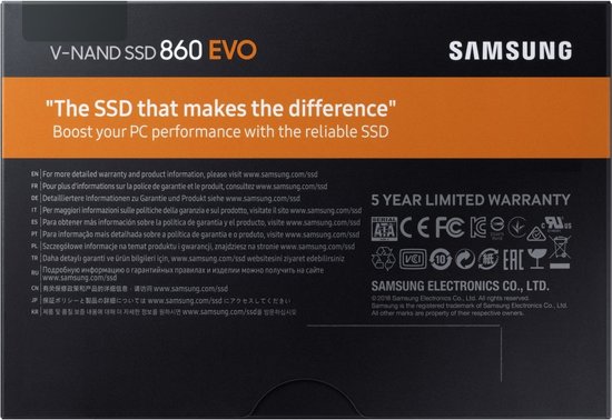 Samsung 860 EVO 4TB SSD