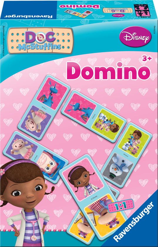 Afbeelding van het spel Doc Mc Stuffins domino - Kinderspel