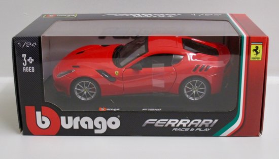 Bburago 1/24 Ferrari F12 tdf, Rood
