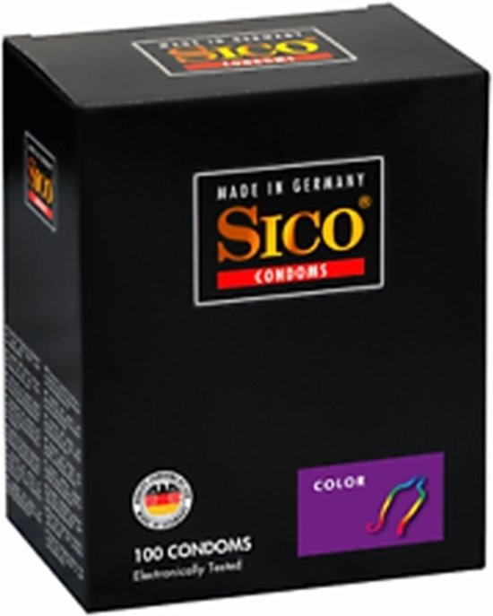 Sico Color Condooms - 100 Stuks
