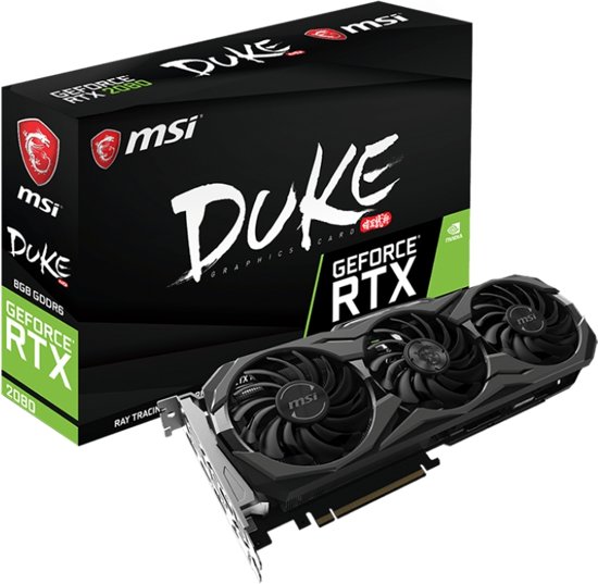 MSI GeForce RTX 2080 DUKE OC 8G