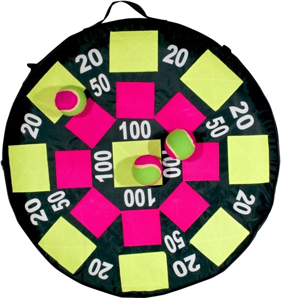 Thumbnail van een extra afbeelding van het spel Klitteband Dartbord