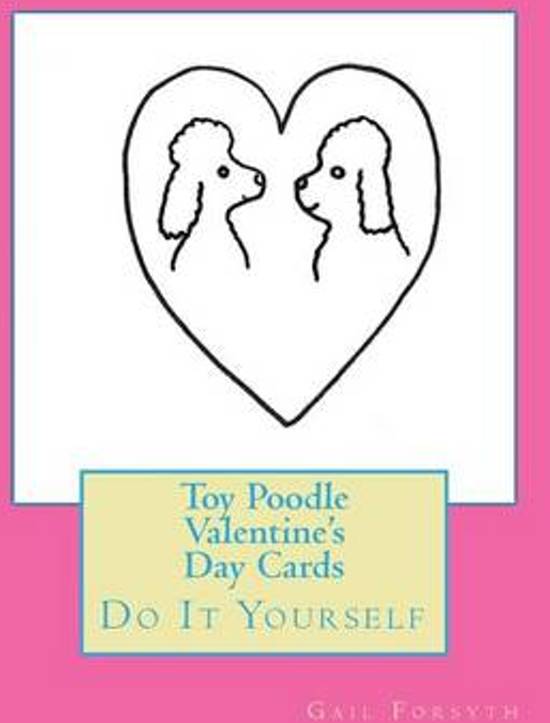 Afbeelding van het spel Toy Poodle Valentine's Day Cards