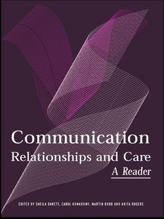 Communication, Relationships and Care