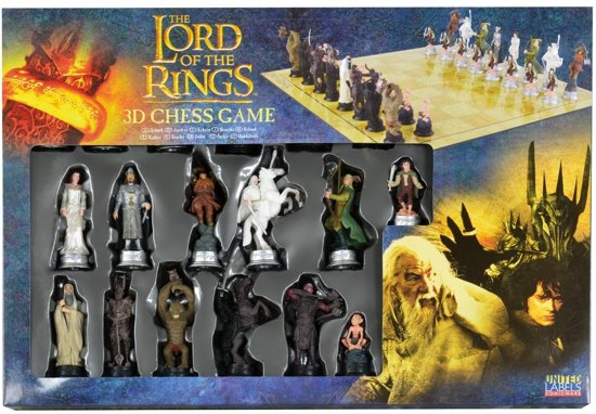 Thumbnail van een extra afbeelding van het spel Chess sets Lord of the Rings