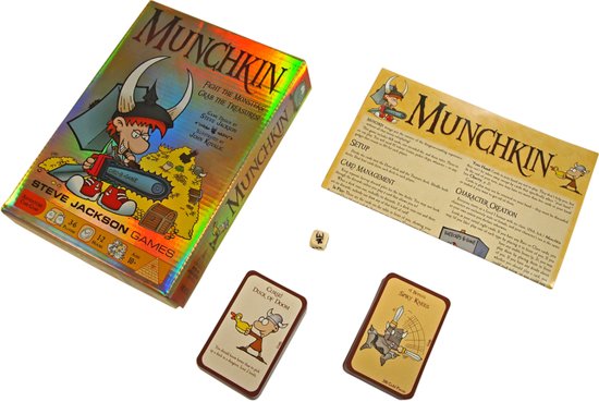 Thumbnail van een extra afbeelding van het spel Munchkin Foil Edition
