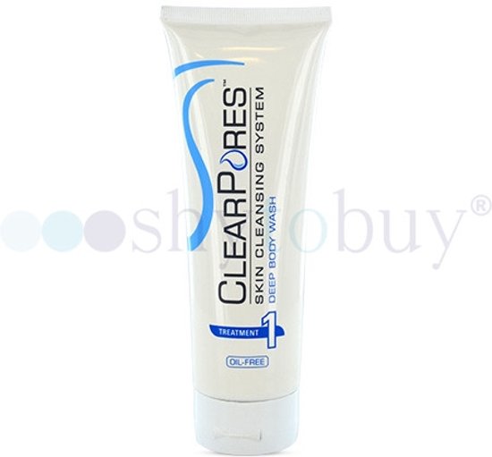 Foto van ClearPores Deep Body Wash - Douche Lotion - Acne Behandeling