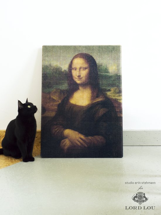 Mona Lisa Copycat Art Scratcher