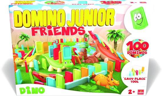 Thumbnail van een extra afbeelding van het spel Domino Express Junior Dino Friends